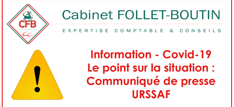 Information coronavirus - 24/03/2020 - Communiqué de presse du réseau des URSSAF